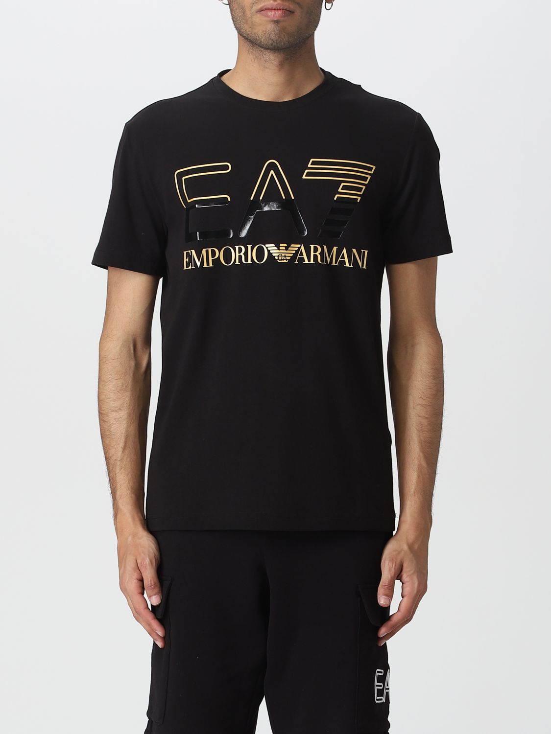forlade Låne sagtmodighed EA7: t-shirt for man - Black 1 | Ea7 t-shirt 3RPT07PJLBZ online at  GIGLIO.COM