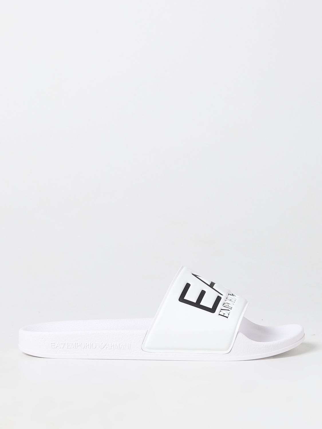 Shop Ea7 Sandals  Men Color White