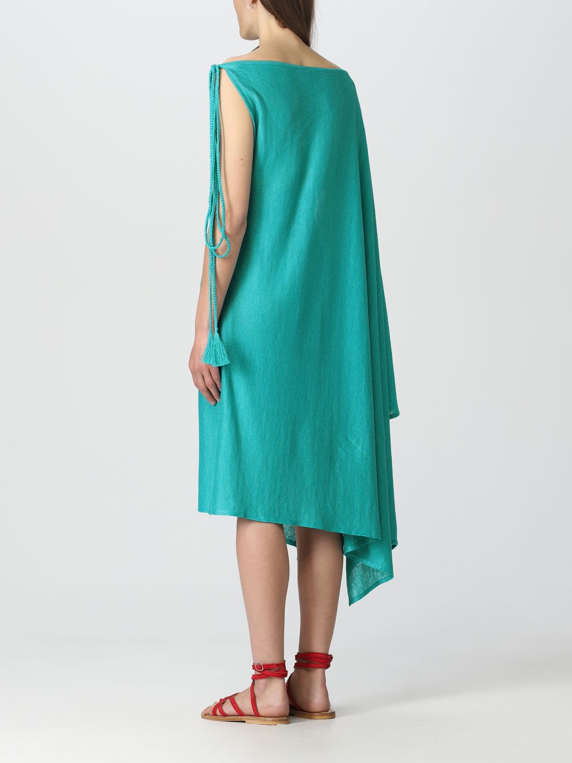 ALANUI: dress for woman - Blue | Alanui dress LWHI048S23KNI001 online ...