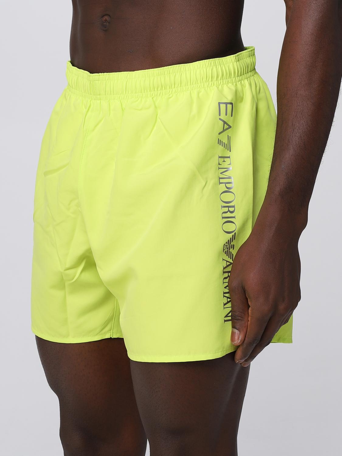 EA7 SWIMWEAR swimsuit for man Yellow Ea7 Swimwear swimsuit 902035