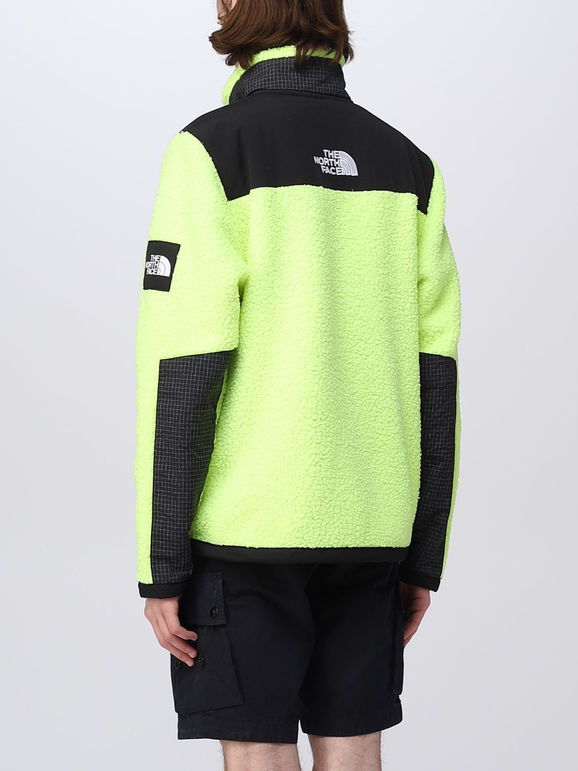Giacca The North Face: Giacca Denali The North Face in nylon e pile lime 2