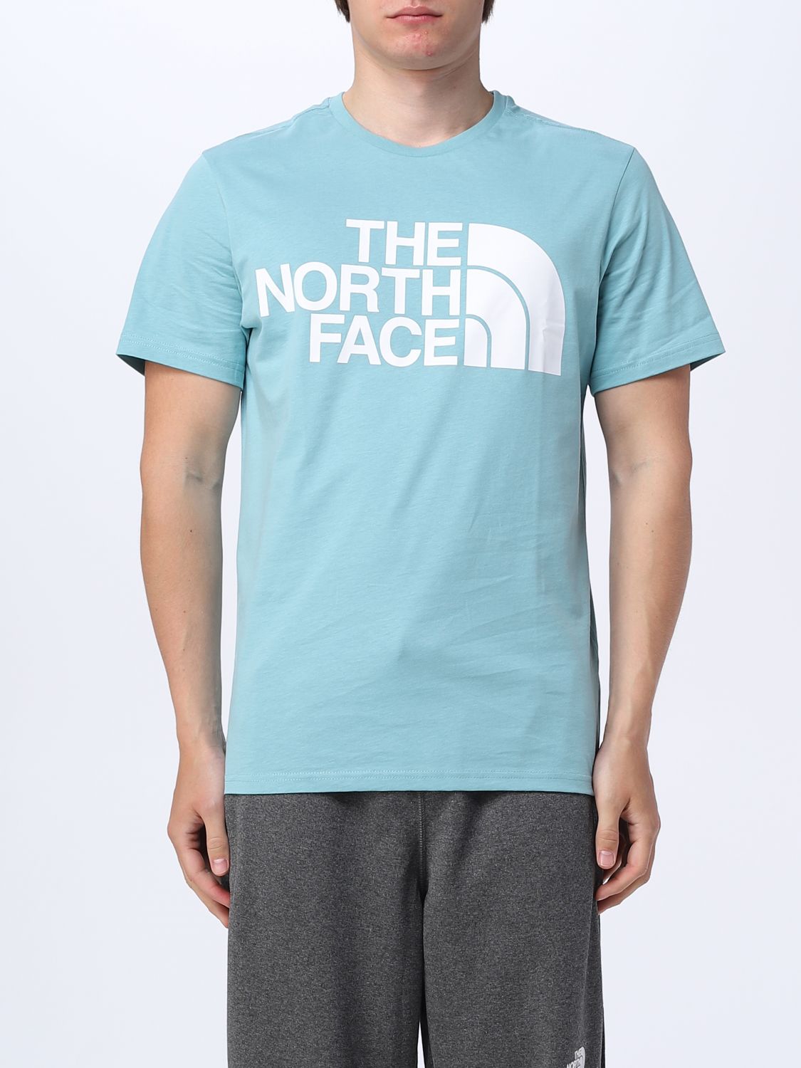 The North Face T-shirt  Men In Gnawed Blue