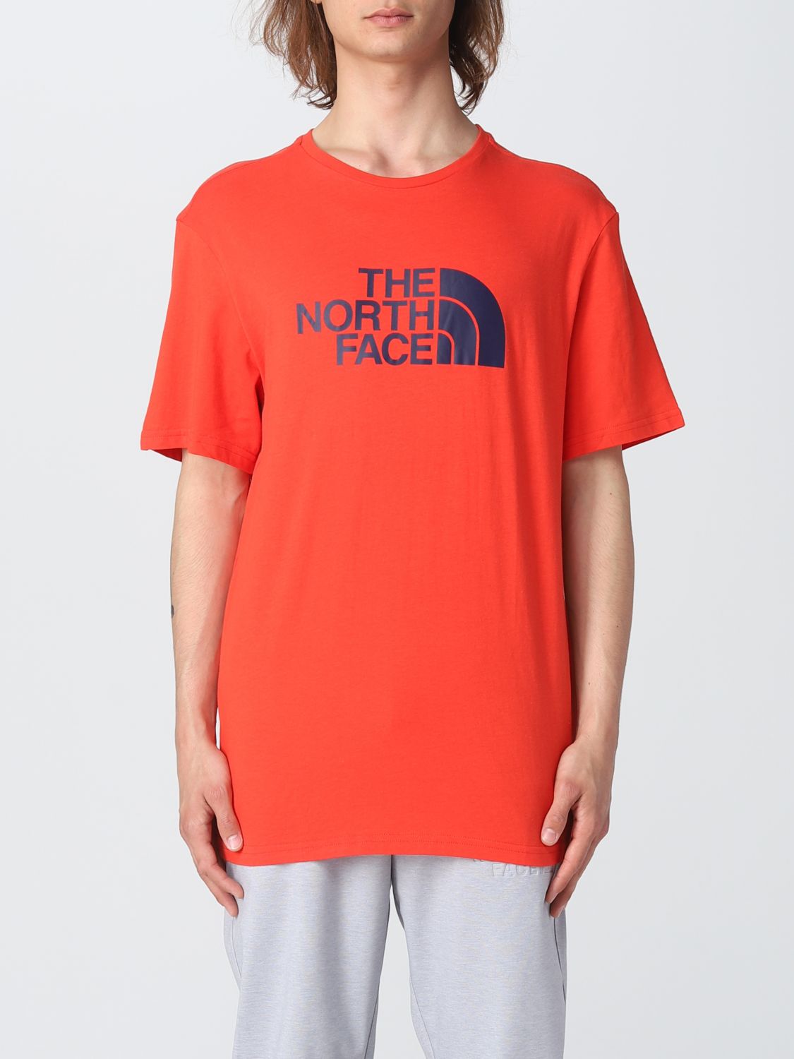 The North Face T-shirt  Men Color Coral