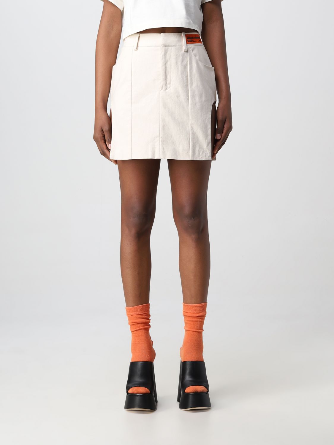 Skirt Heron Preston: Heron Preston skirt for women white 1