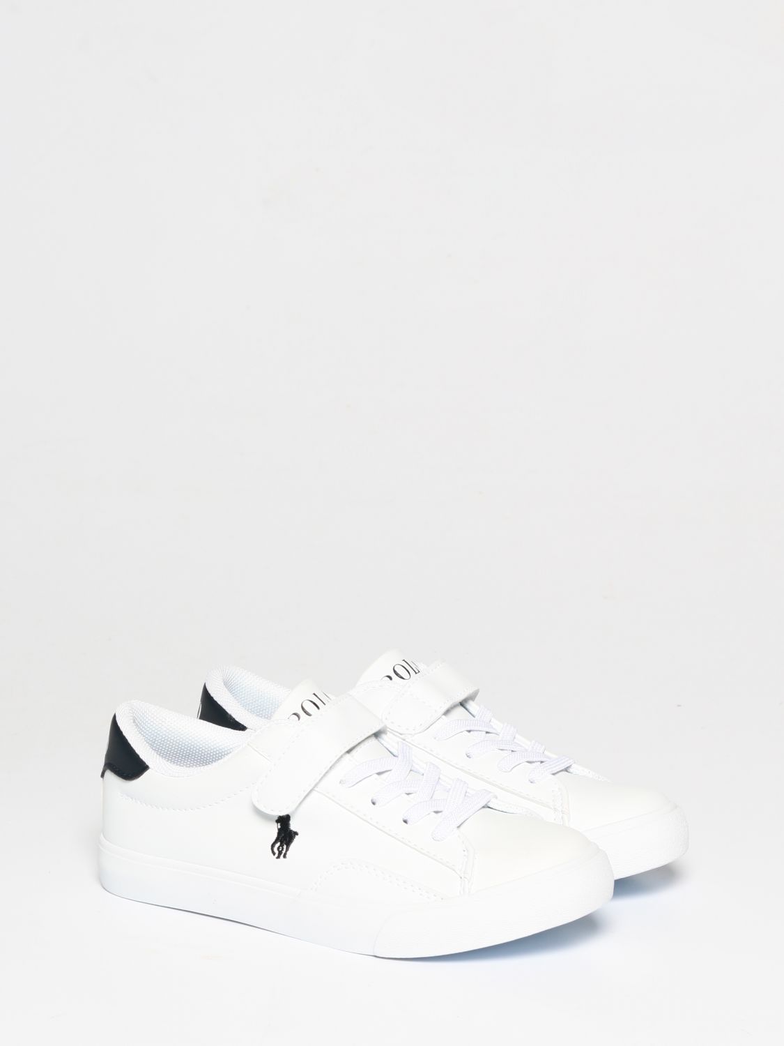POLO RALPH LAUREN: shoes for boys - White | Polo Ralph Lauren shoes  RF104104 online on 