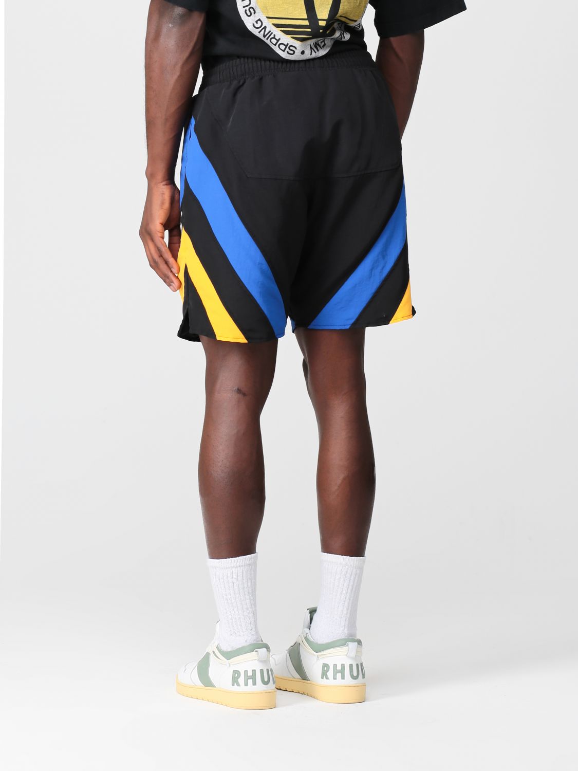 RHUDE: short for man - Black | Rhude short RHSS23SH35155362 online on ...