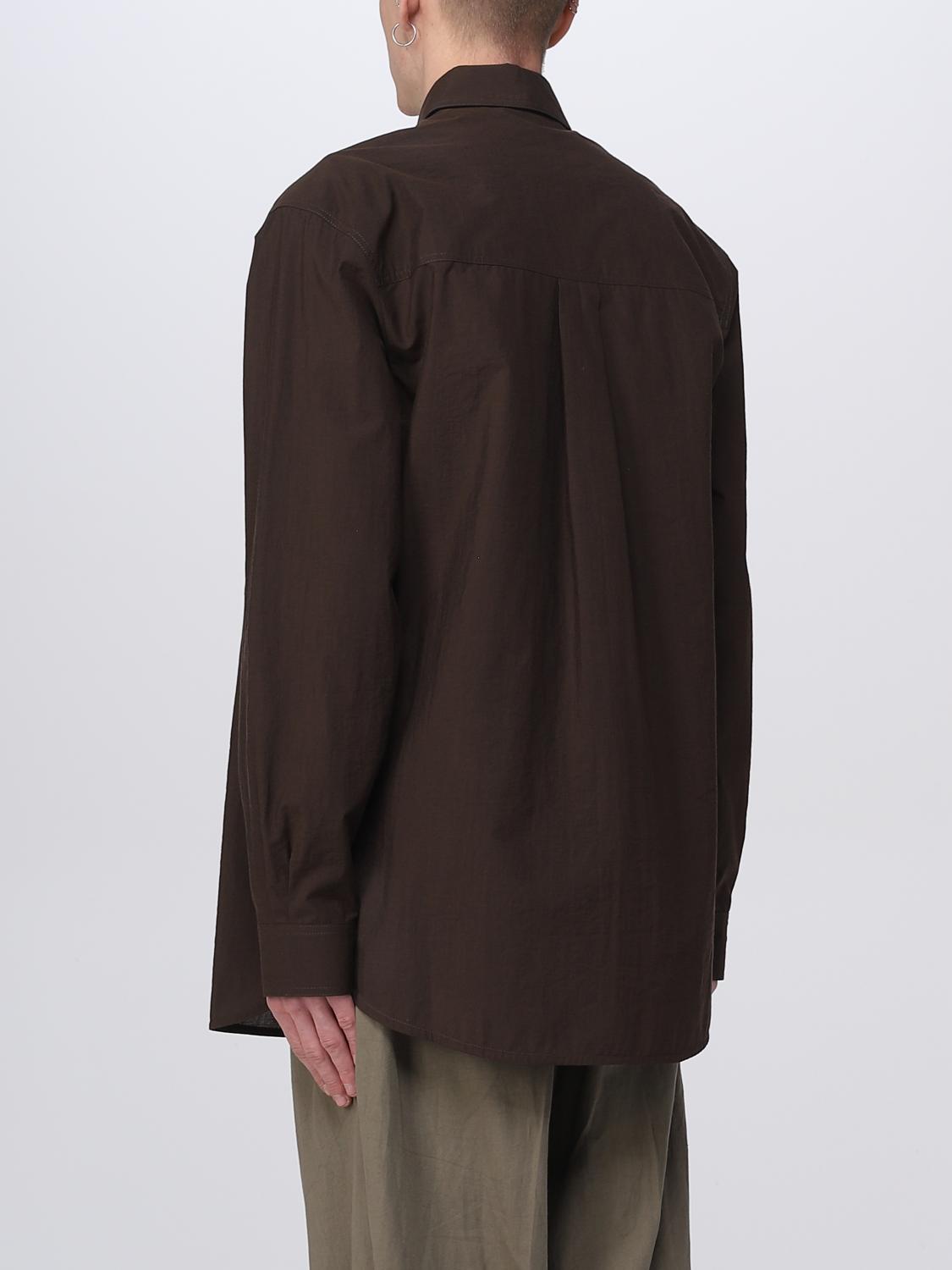 NANUSHKA: shirt for man - Brown | Nanushka shirt NM23RSSH01078 online ...