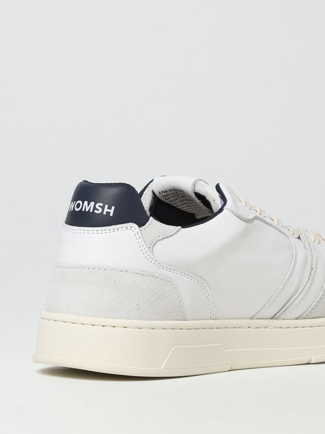 WOMSH: sneakers man - White 1 | Womsh sneakers WM.CIRCLE.LEM online on GIGLIO.COM
