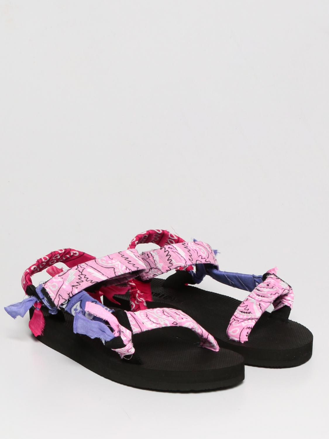 ARIZONA LOVE Sandalias planas para mujer, Lila Sandalias Planas