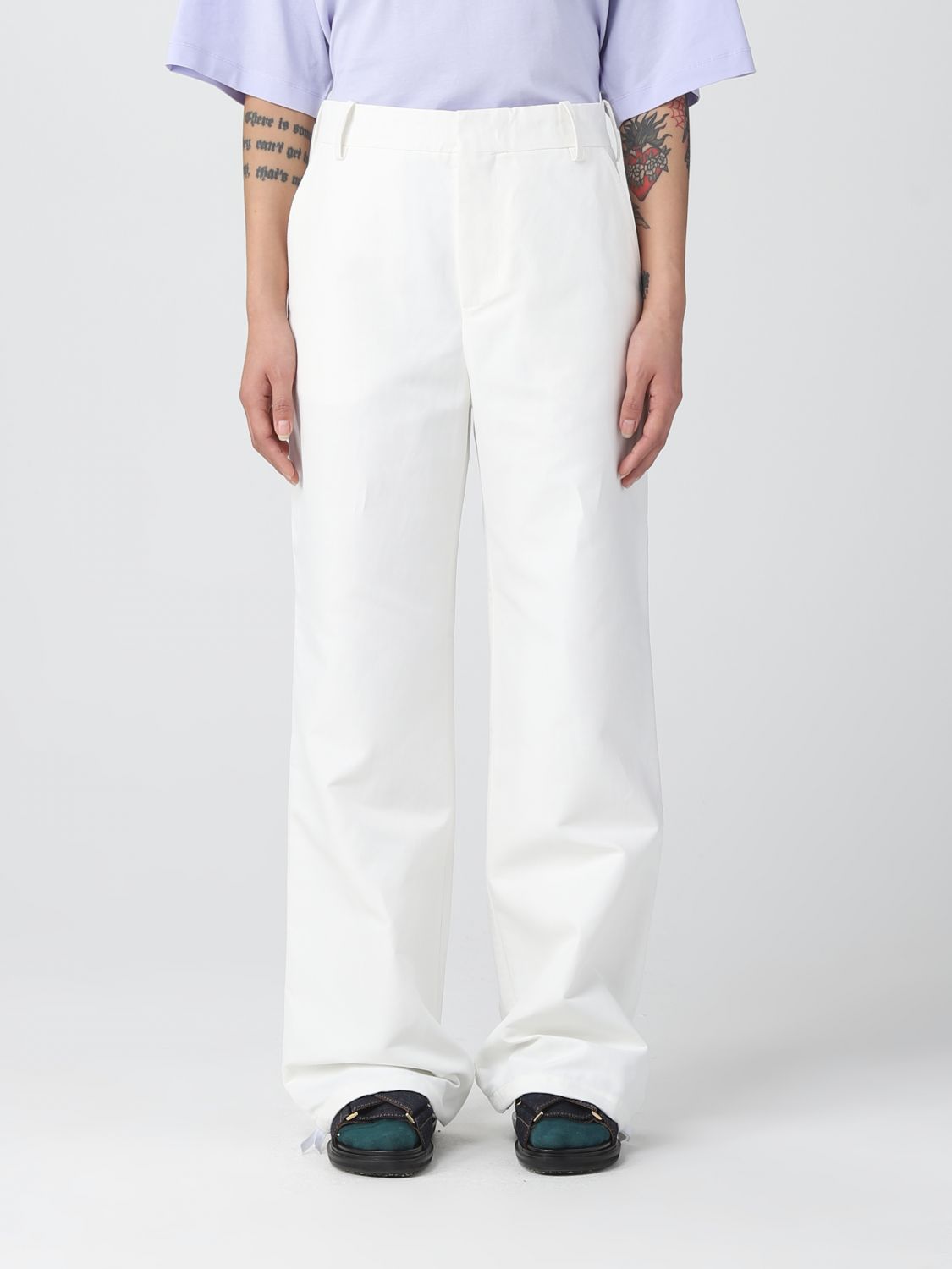 Marni Pants  Woman Color White