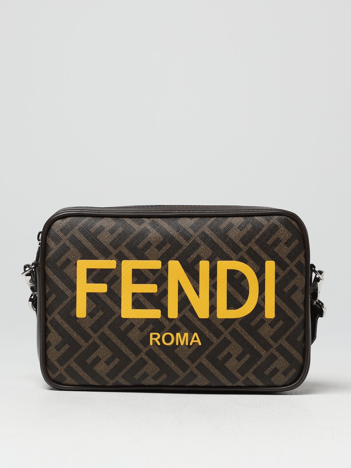 Fendi bag in coated cotton with all-over FF monogram