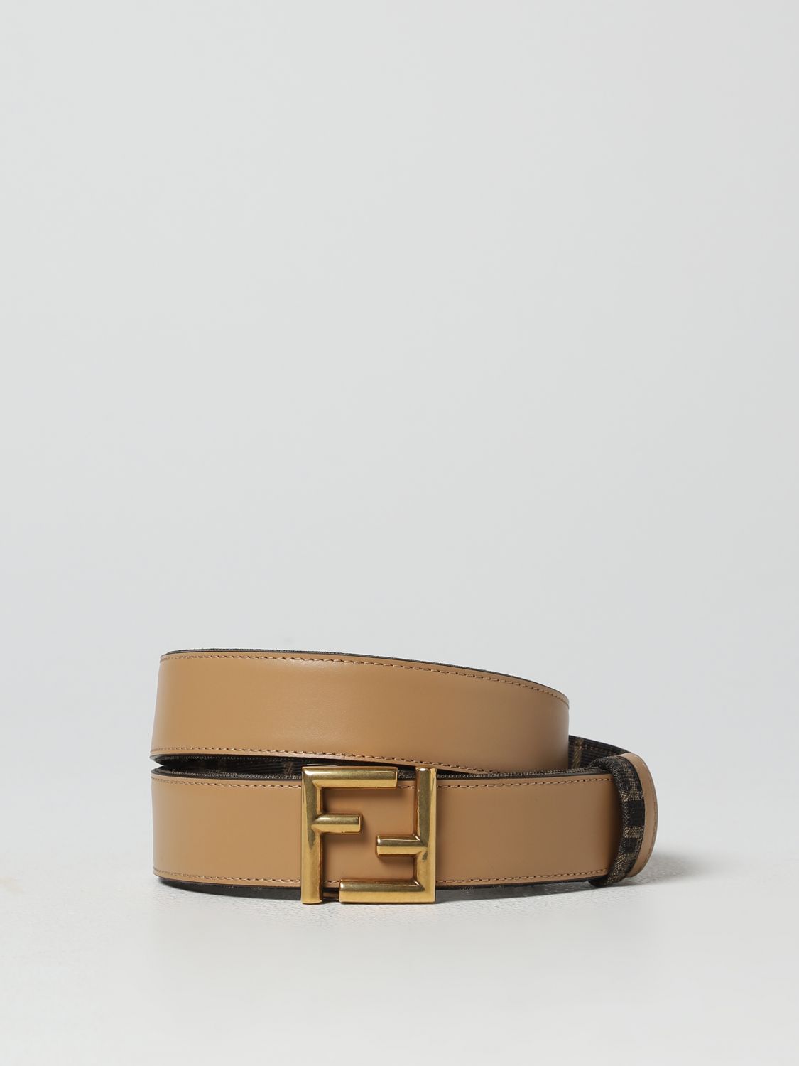 brown fendi belt