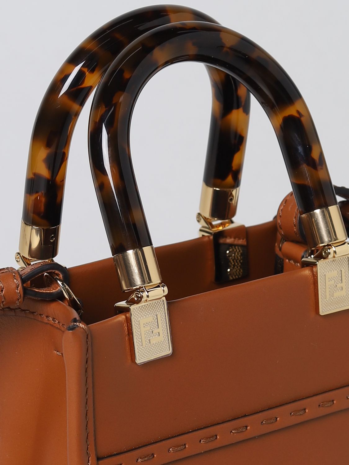 FENDI: mini bag for woman - Leather | Fendi mini bag 8BS051ABVL online ...