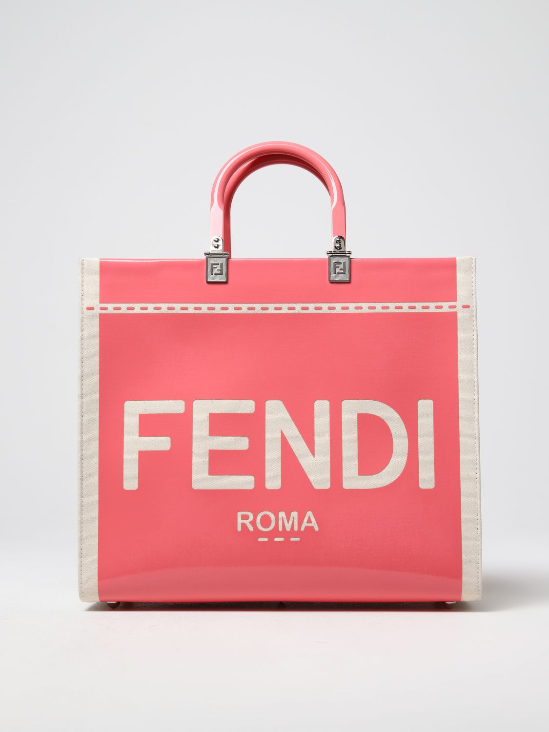Fendi Tote Bags  Woman Colour Pink