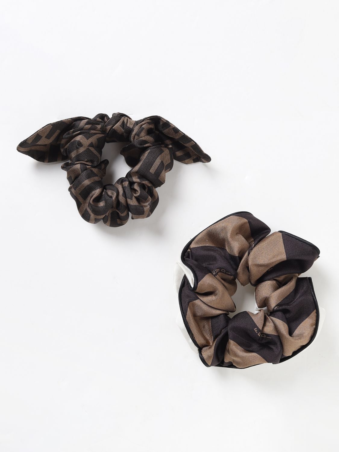 DESIGNER Scrunchies ⋆ GUCCI & FENDI Authentic Fabric Womens Hair