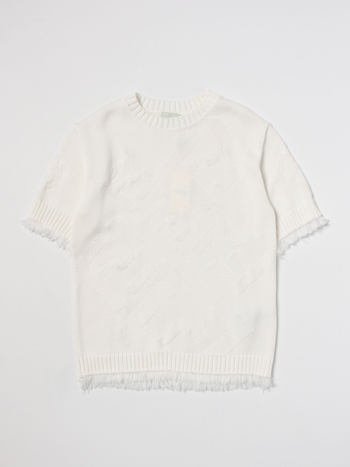 Fendi Pullover  Kids Kinder Farbe Weiss In White