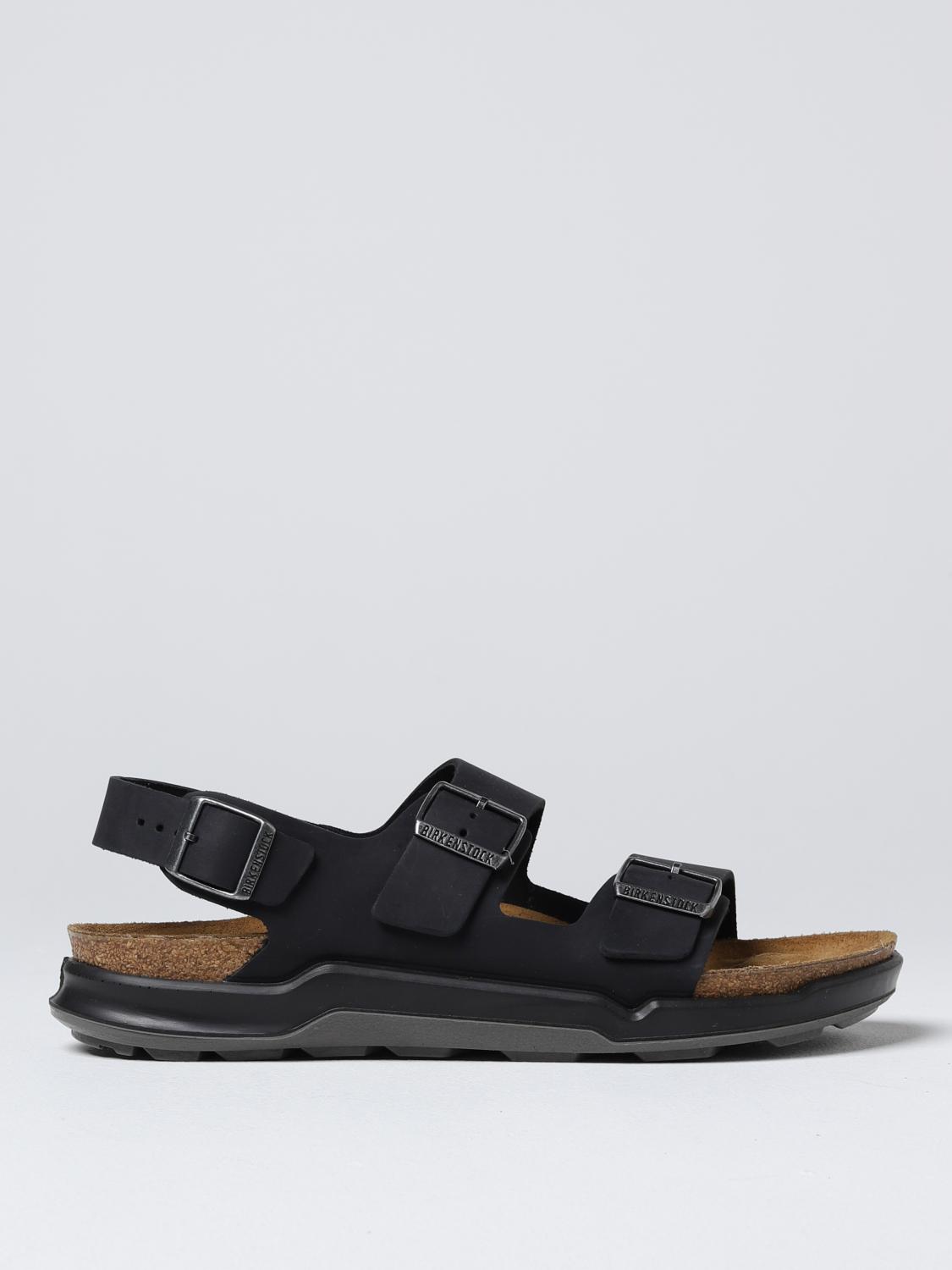 BIRKENSTOCK: Сандалии для него - Черный | Birkenstock Сандалии 1018426 на  сайте GIGLIO.COM
