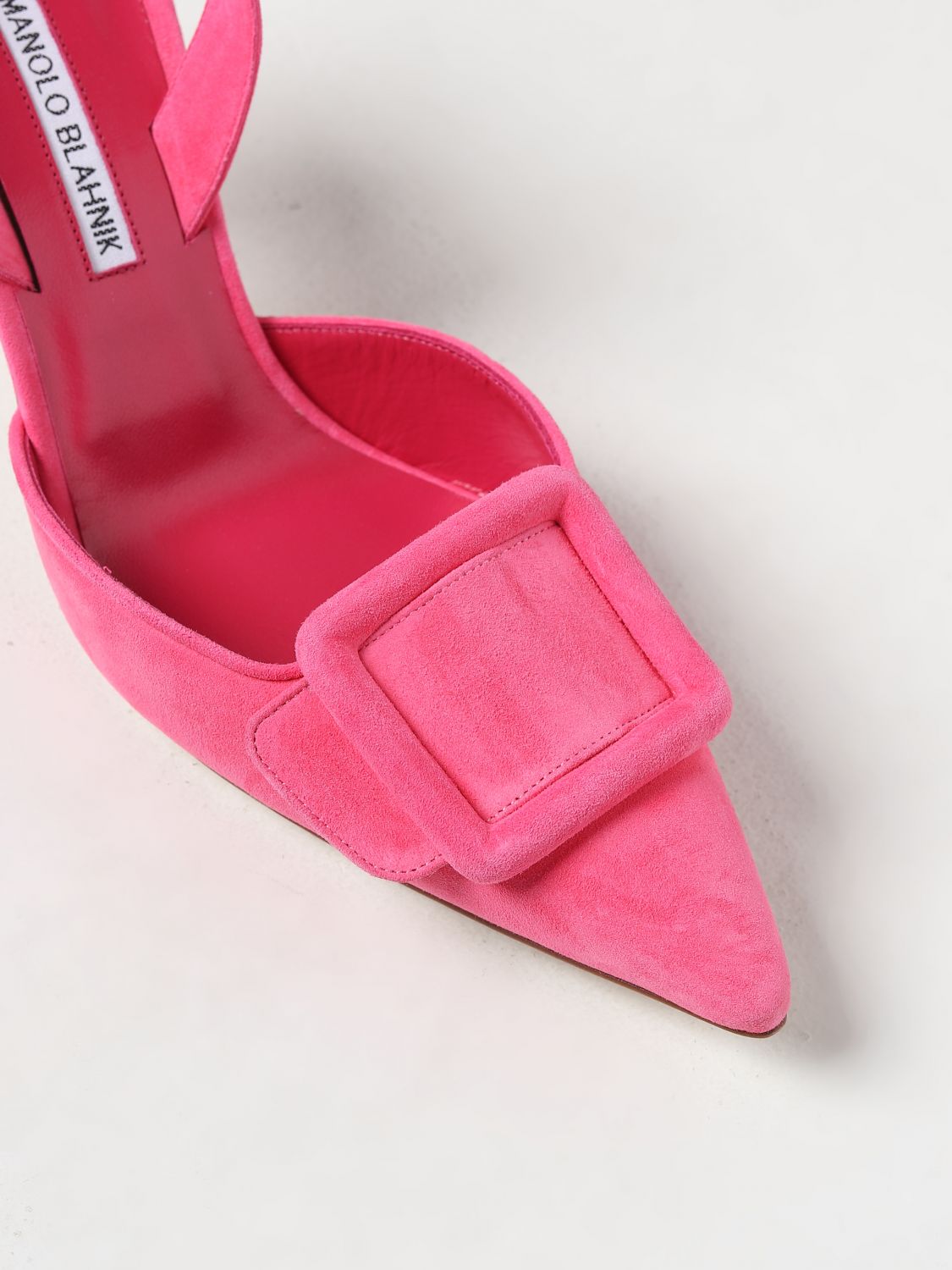 MANOLO BLAHNIK: high heel shoes for woman - Fuchsia | Manolo Blahnik ...
