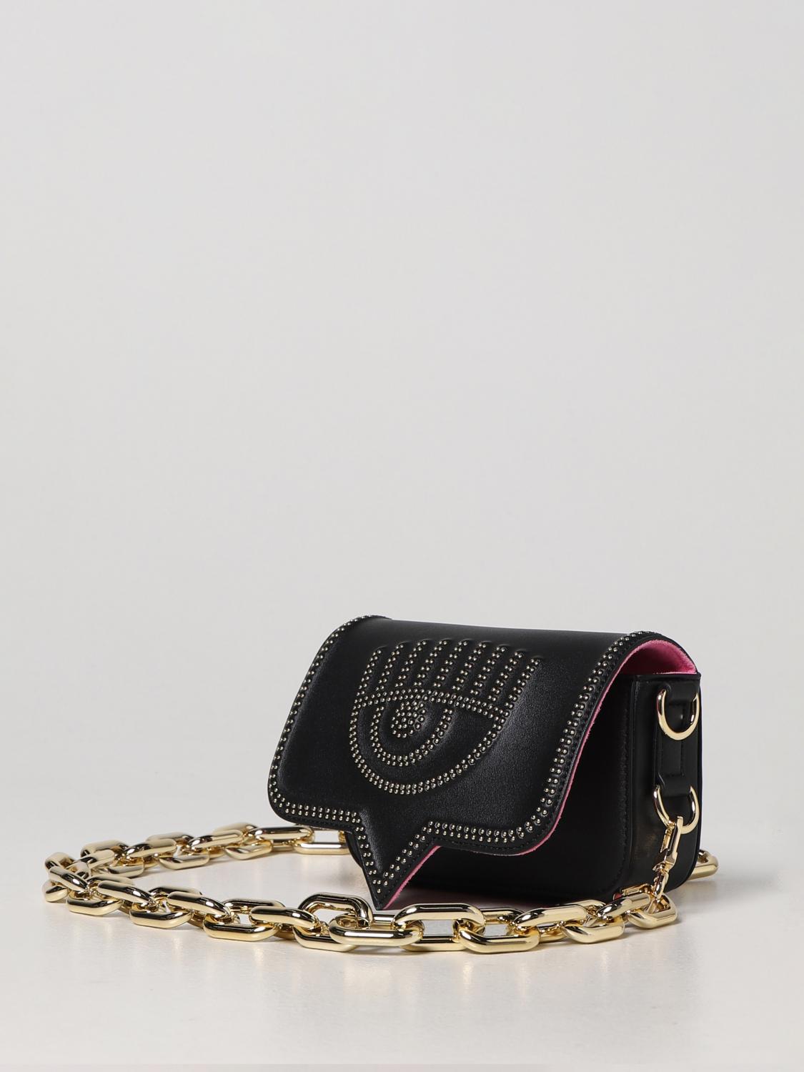 Borsa mini Chiara Ferragni: Borsa mini Chiara Ferragni donna nero 3