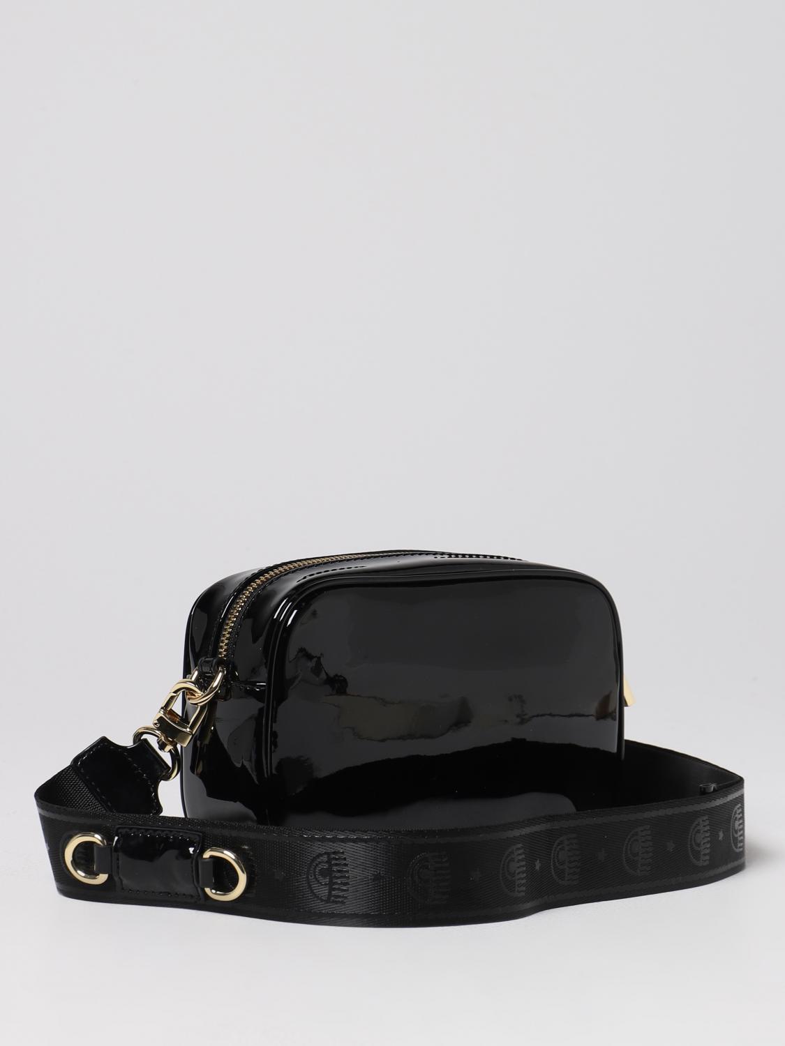 Borsa mini Chiara Ferragni: Borsa Chiara Ferragni in vernice nero 2