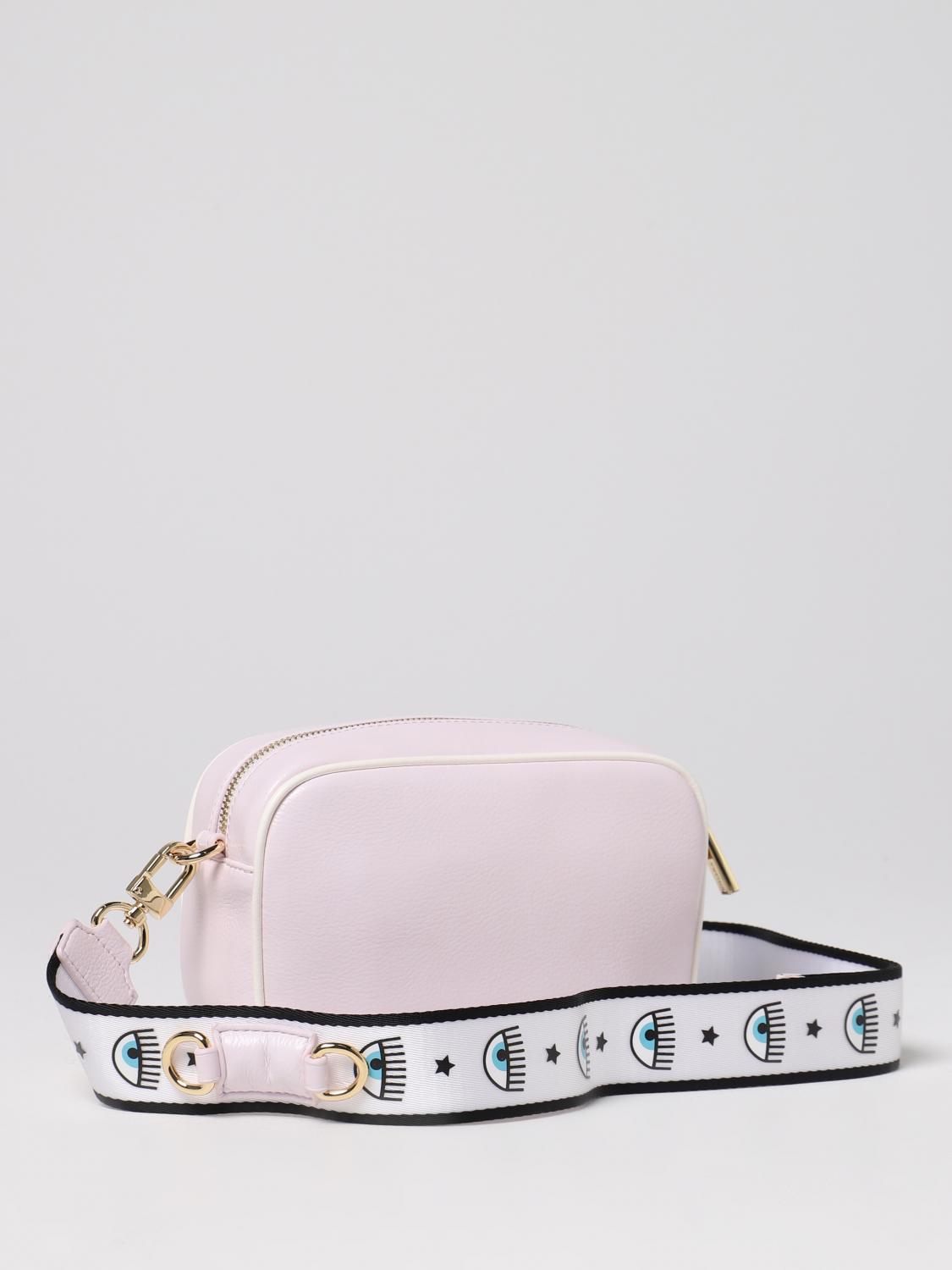 Borsa mini Chiara Ferragni: Borsa Chiara Ferragni in pelle sintetica con logo Eye-Like rosa 2