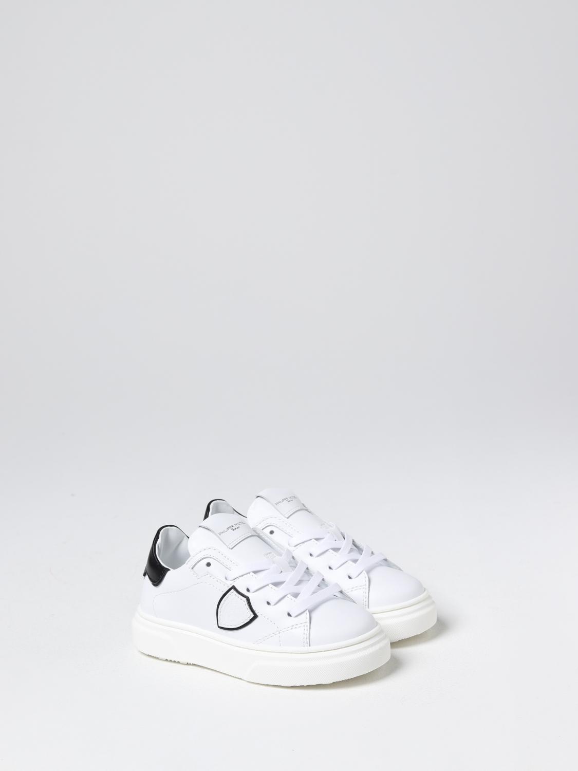 Scarpe Philippe Model Junior: Sneakers Philippe Model Junior in pelle bianco 2