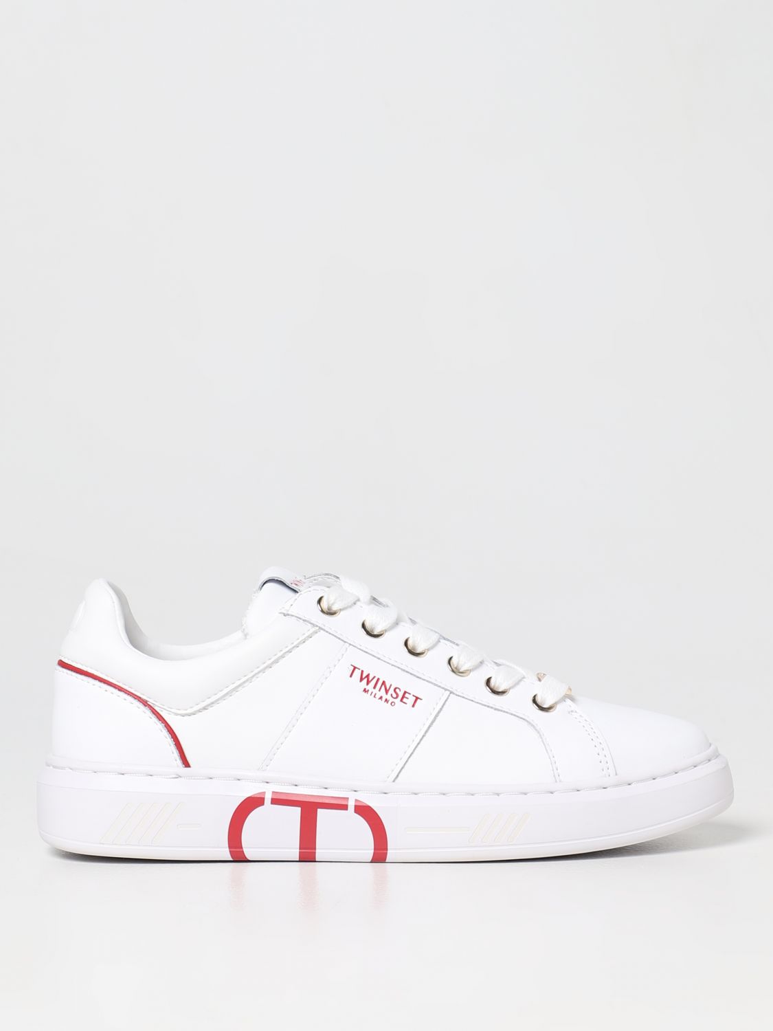 TWINSET sneakers in synthetic leather