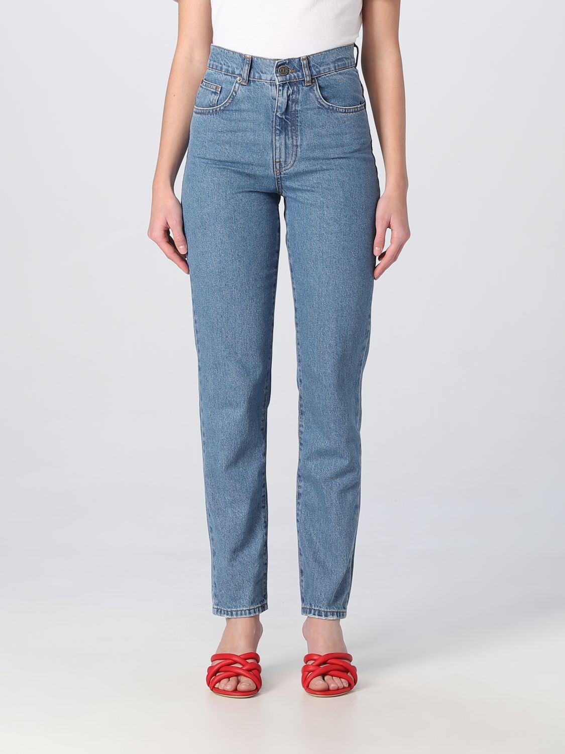 Twinset Jeans  Woman Colour Denim
