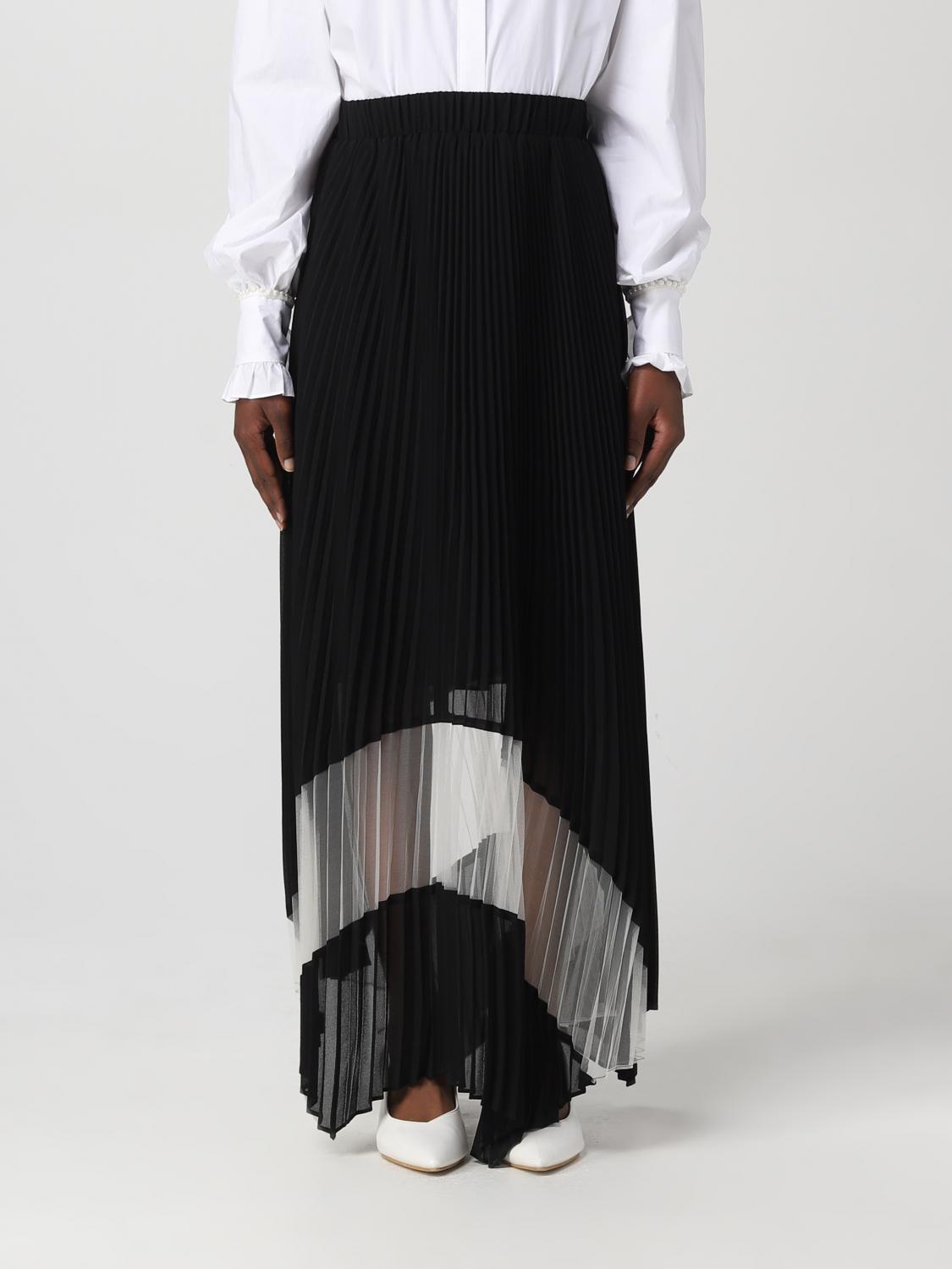 TWINSET: skirt for woman - Black | Twinset skirt 231TT2022 online on ...