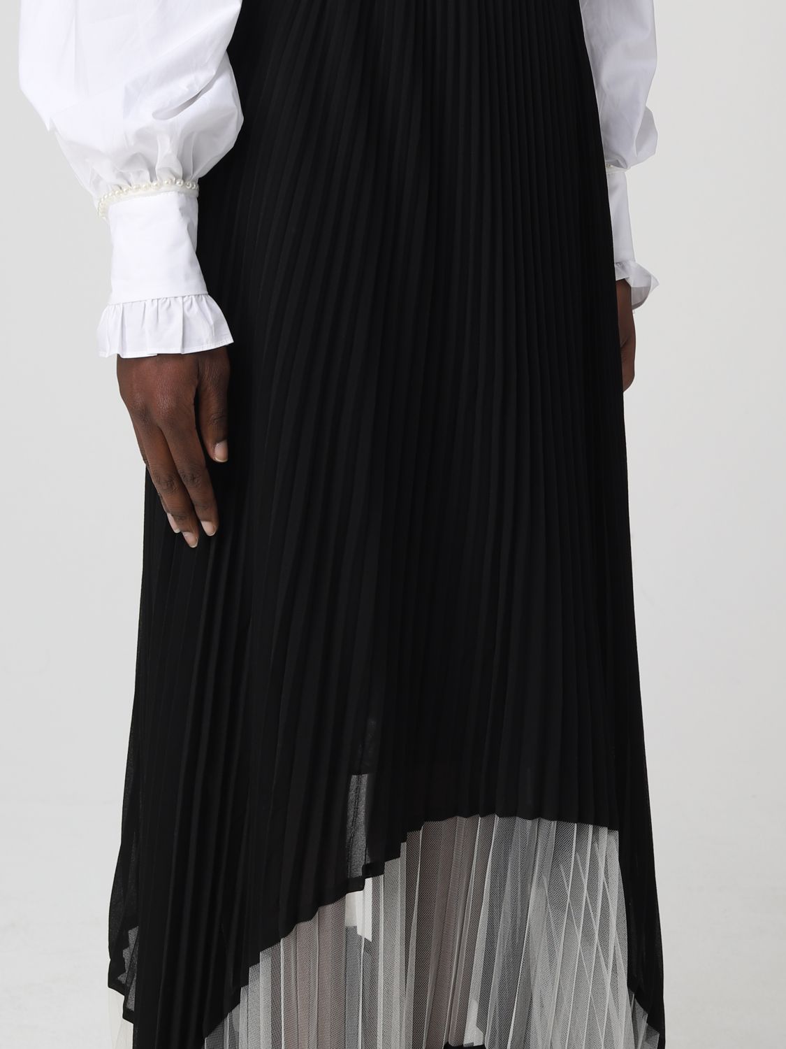 Twinset Skirt For Woman Black Twinset Skirt 231tt2022 Online On Gigliocom 5469