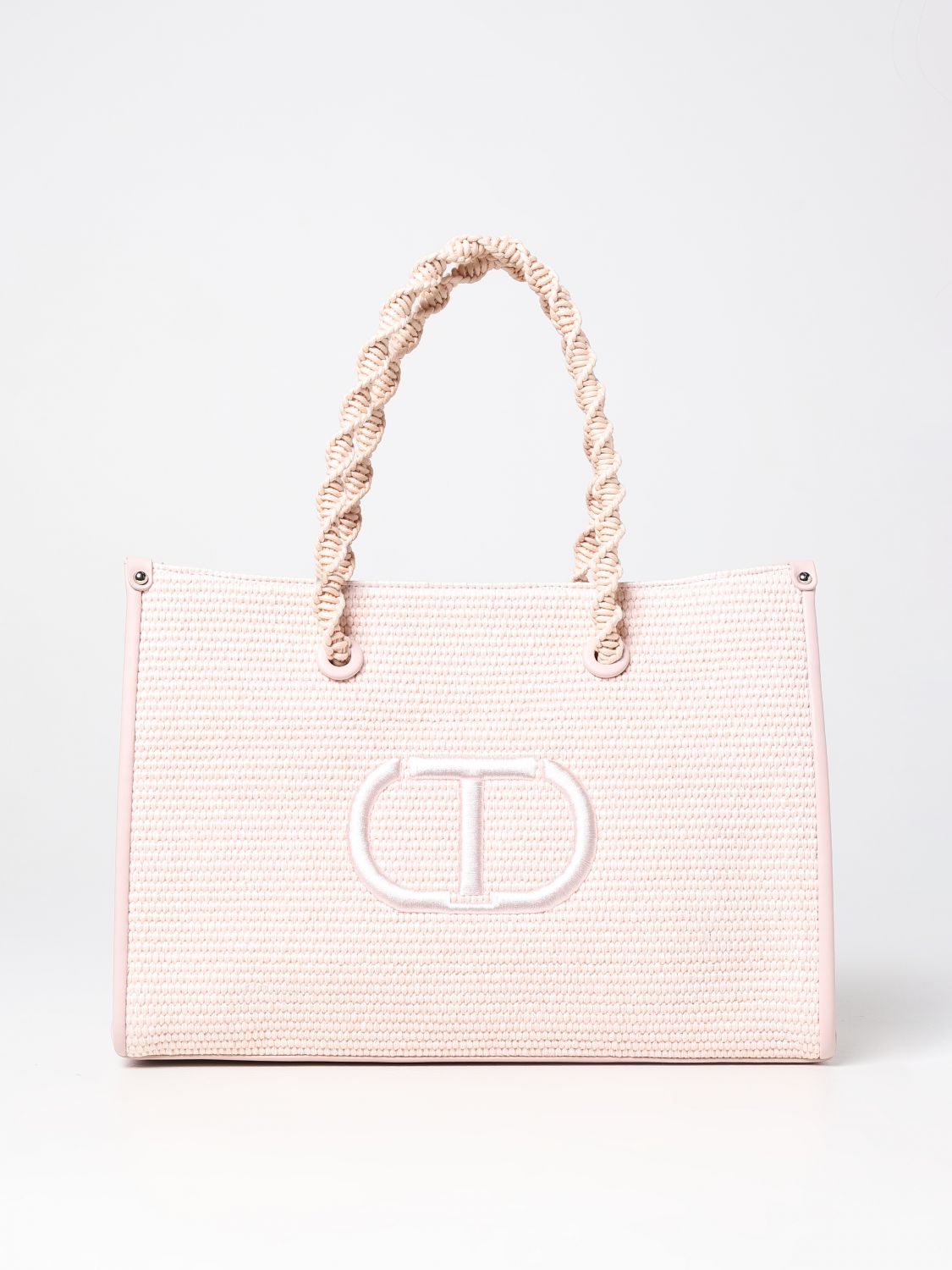 Twinset Tote Bags  Woman Color Pink