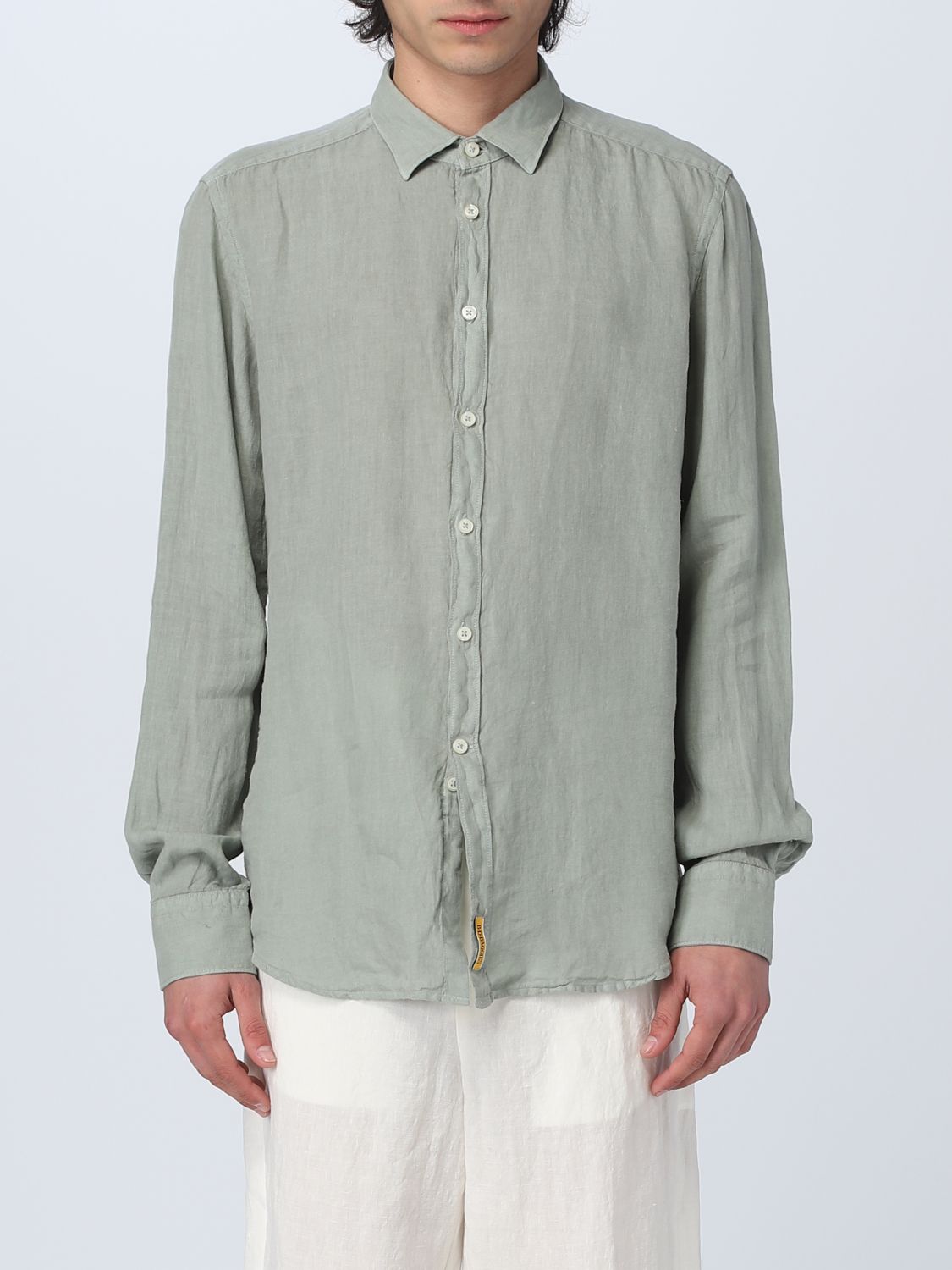 An American Tradition Shirt  Men Color Sage