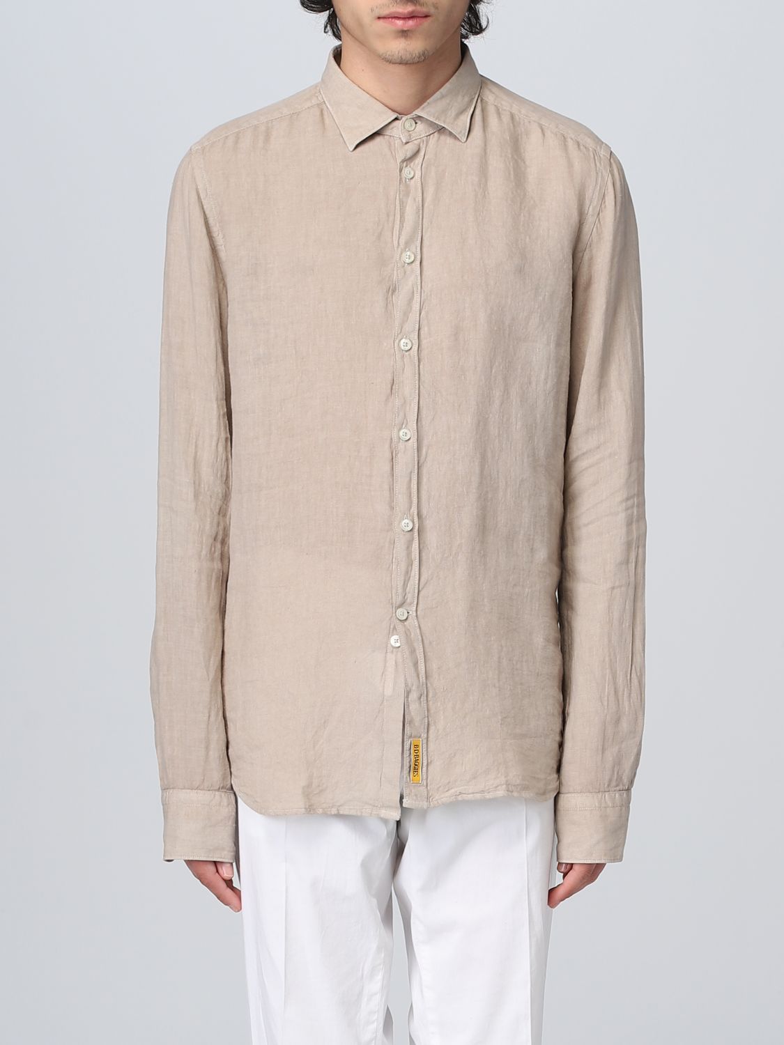 An American Tradition Shirt  Men Color Sand