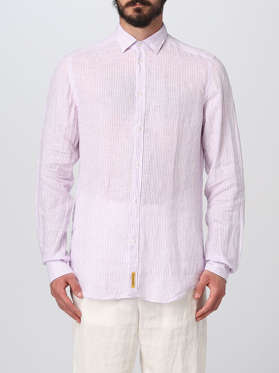 An American Tradition Shirt  Men In Lilac