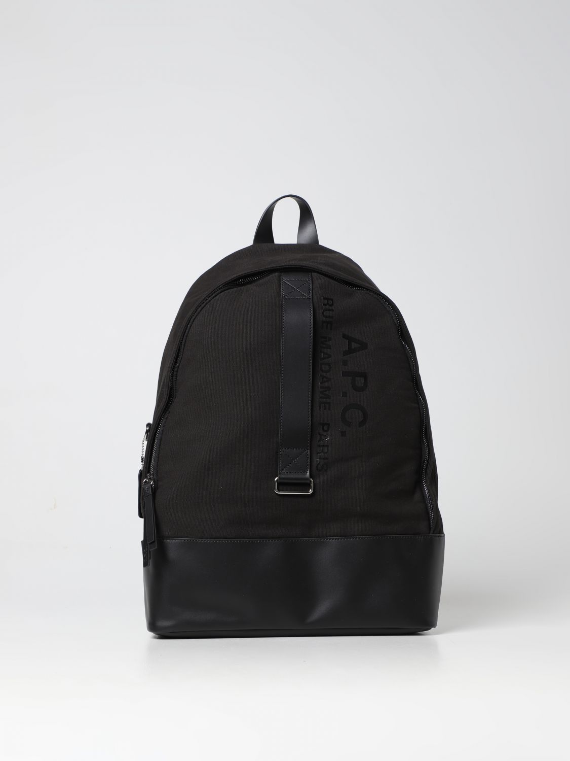 A.P.C.: backpack for men - Black | A.p.c. backpack GOGFD-H62217 online ...