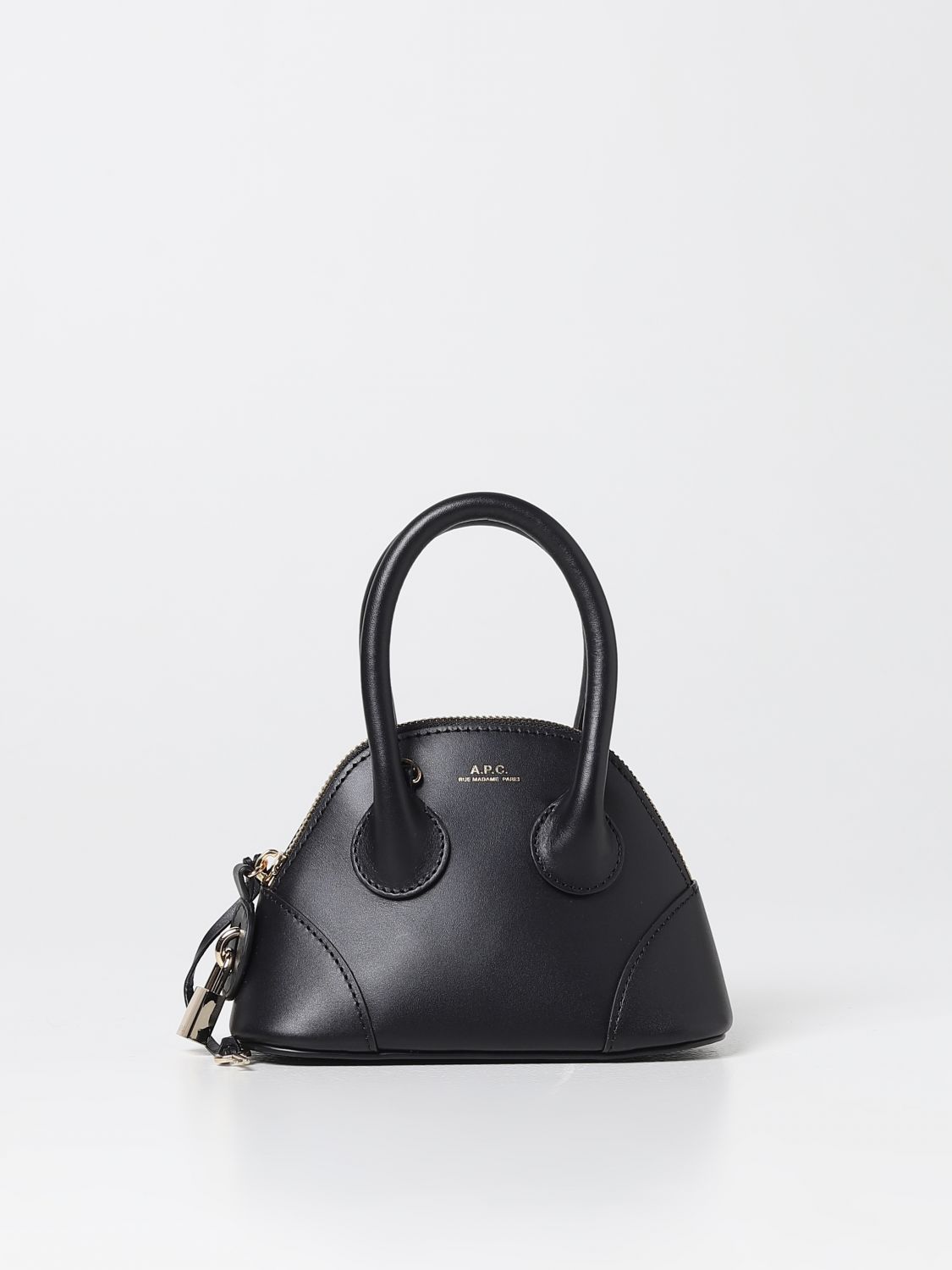 A.P.C.: mini bag for woman - Black | A.p.c. mini bag PXAWVF61816 online ...