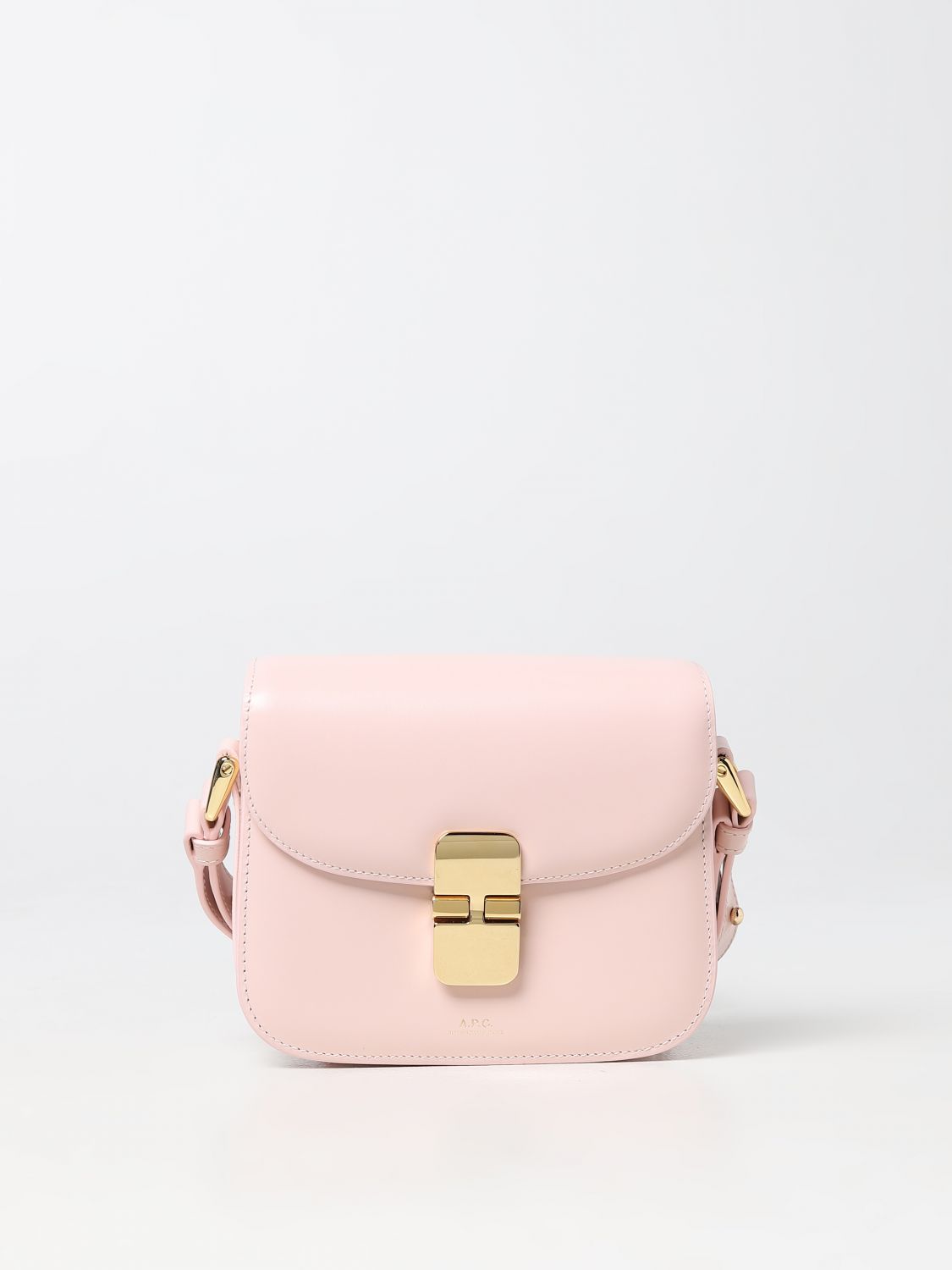 A.P.C.: mini bag for woman - Pink | A.p.c. mini bag PXBMWF61515 online ...