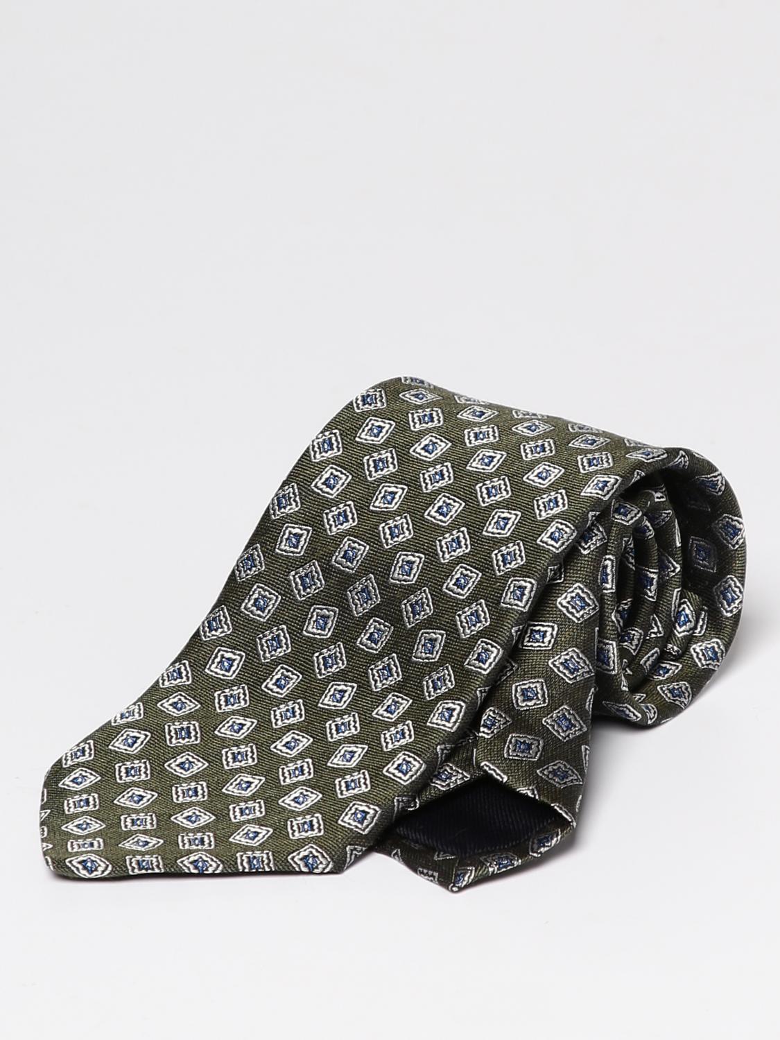 Urban Backwoods Cravatta Bolo Western Con Lettera O - Cordino In Pelle Intrecciata Con Punte Metalliche