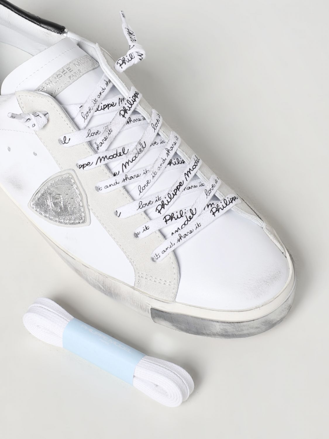 MODEL: sneakers for - White 1 | Philippe Model PRLU online on GIGLIO.COM