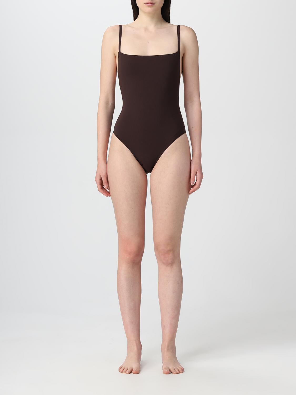 Lido Ventiquattro One Piece Swimsuit In Brown