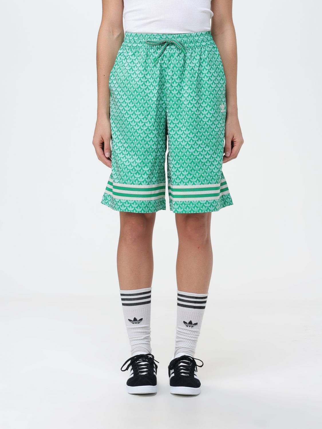 Adidas Originals Short  Woman Color Green
