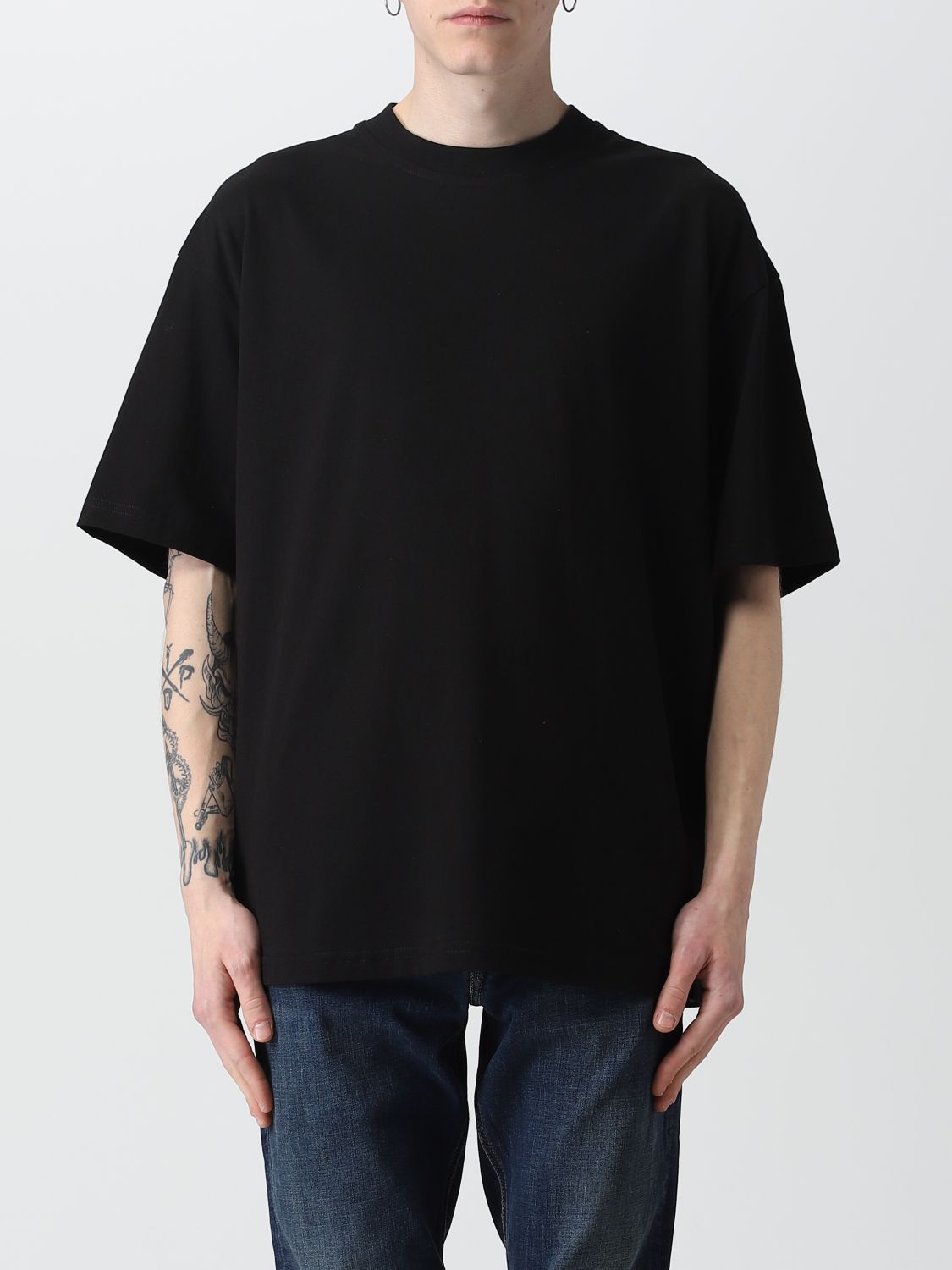 spreiding Relatie Behoefte aan DIESEL: t-shirt for man - Black | Diesel t-shirt A082320HGAM online on  GIGLIO.COM