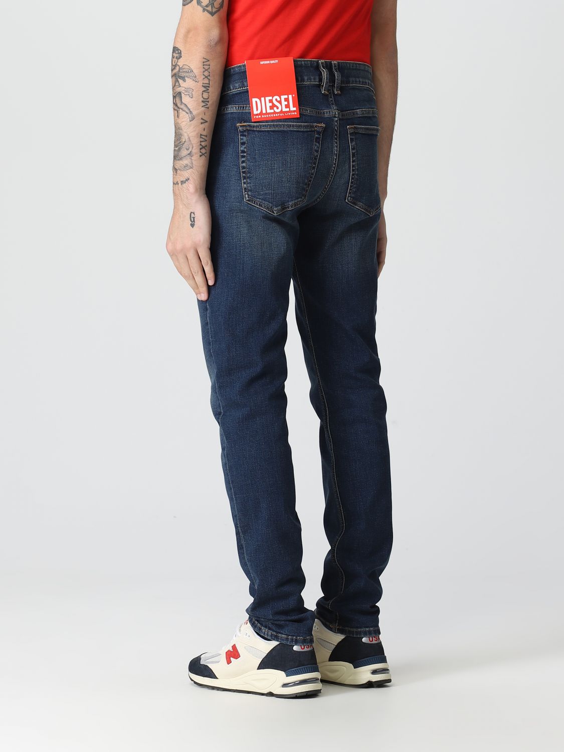 Bulk monteren priester DIESEL: jeans for man - Navy | Diesel jeans A0359409E95 online on GIGLIO.COM