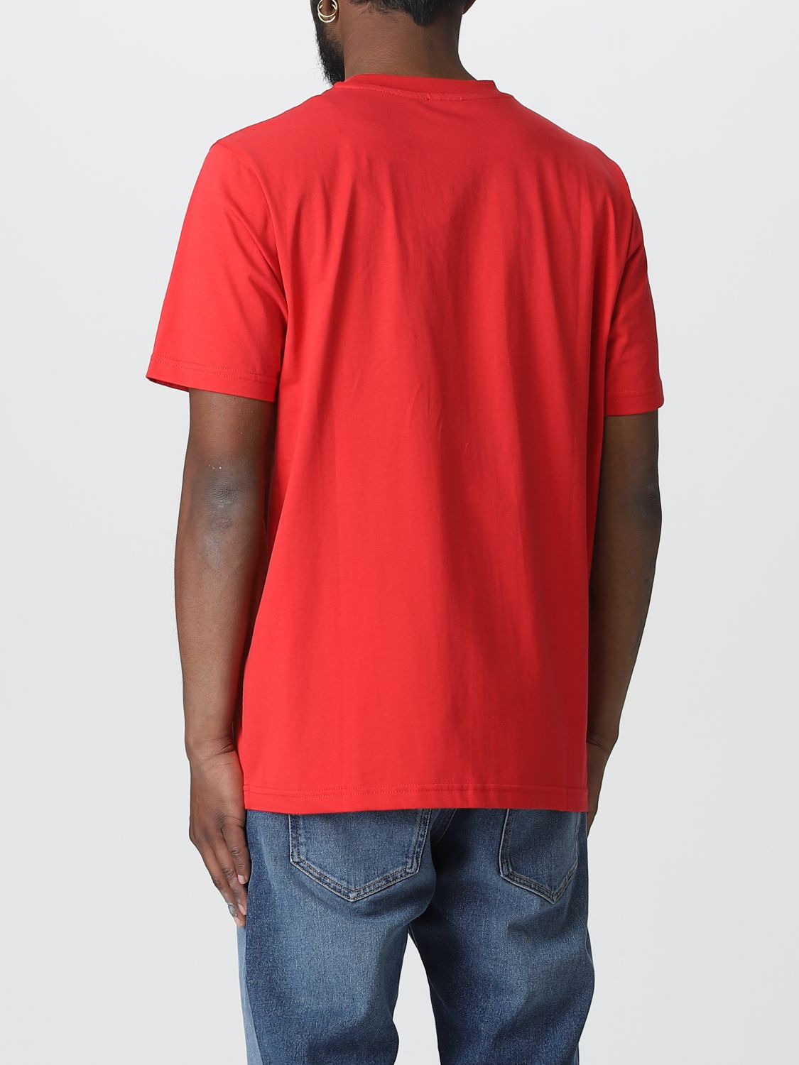 DIESEL: t-shirt for man - Red | Diesel t-shirt A064180HFAX online on ...