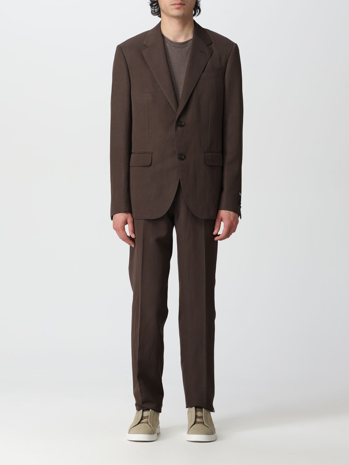 ZEGNA: suit for man - Dark | Zegna suit 20FT2Y576502A5 online on GIGLIO.COM