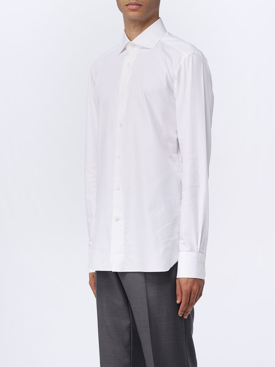 ZEGNA: shirt for man - White | Zegna shirt 9MS0BACT1 online on GIGLIO.COM