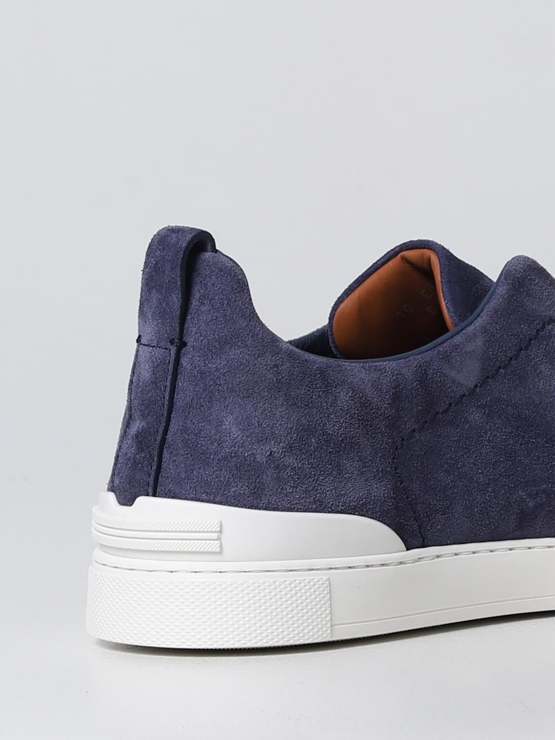 ZEGNA: sneakers for man - Blue | Zegna sneakers S4667ZLHSOY online on ...