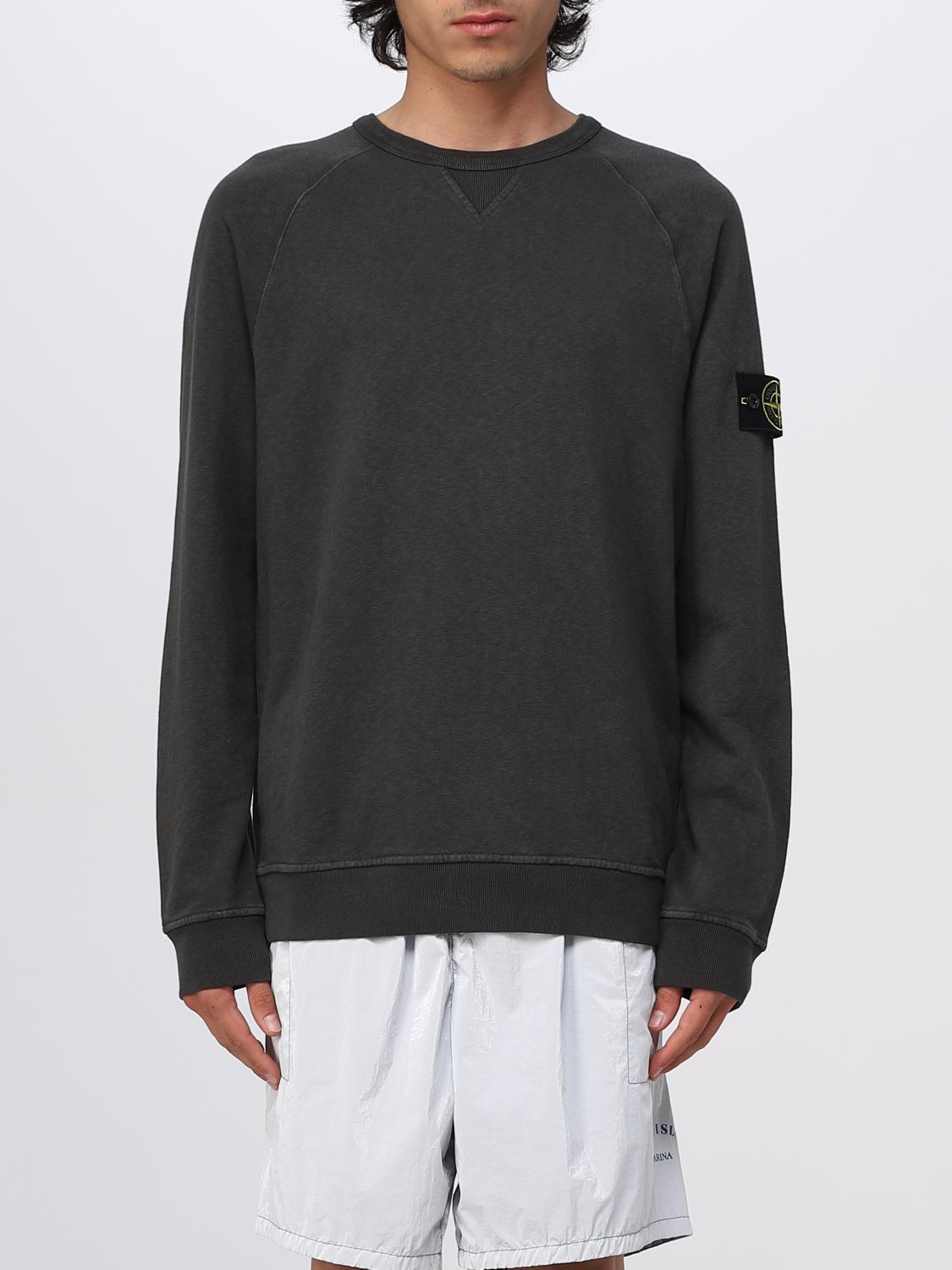 Stone Island Sweatshirt  Men Color Charcoal