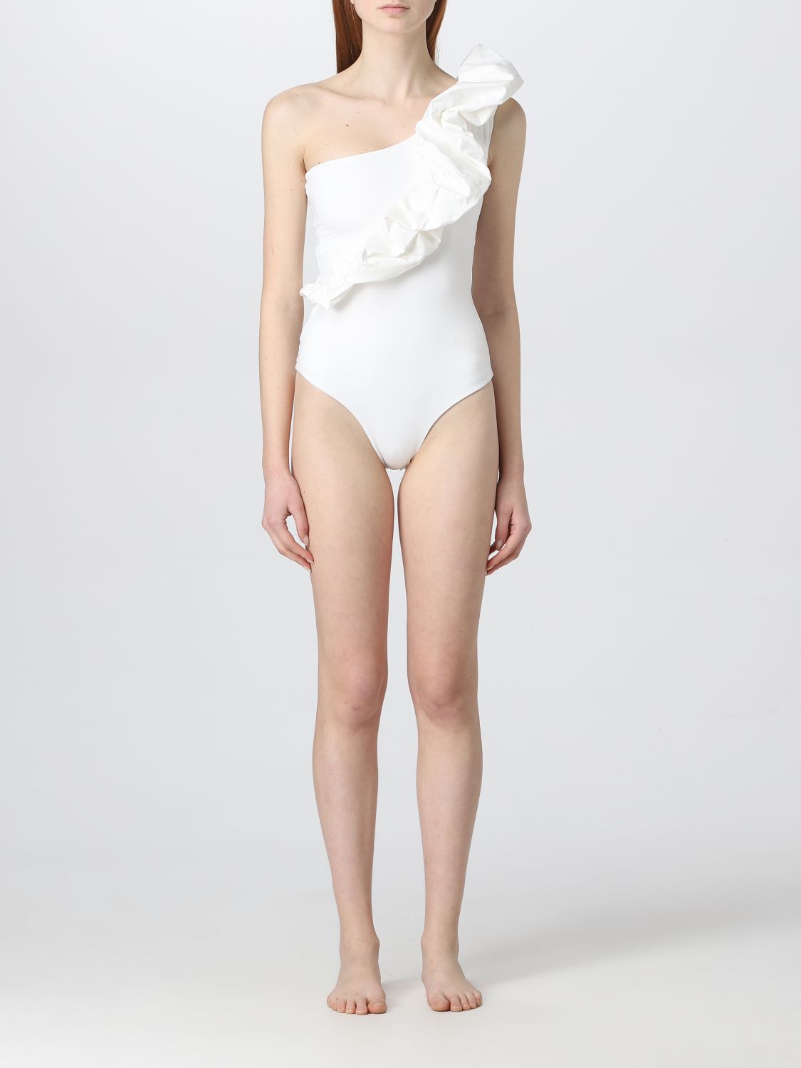 Maygel Coronel Swimsuit  Woman Color White