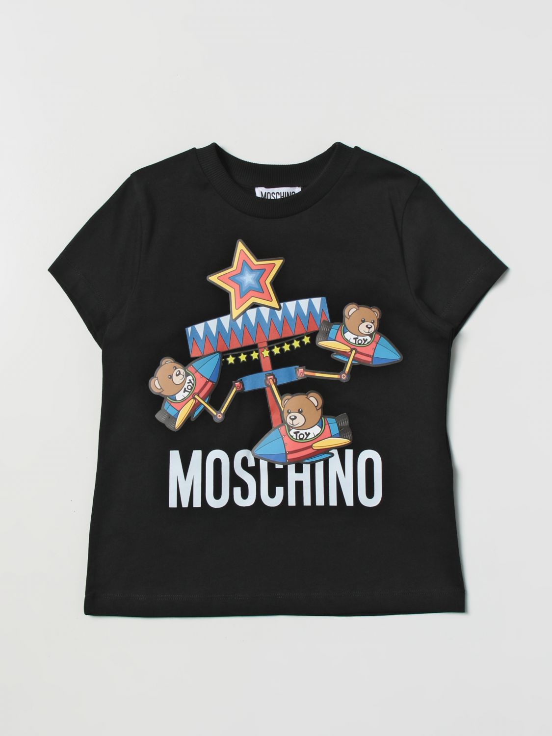 Moschino Kid T-shirt  Kinder Farbe Schwarz In Black